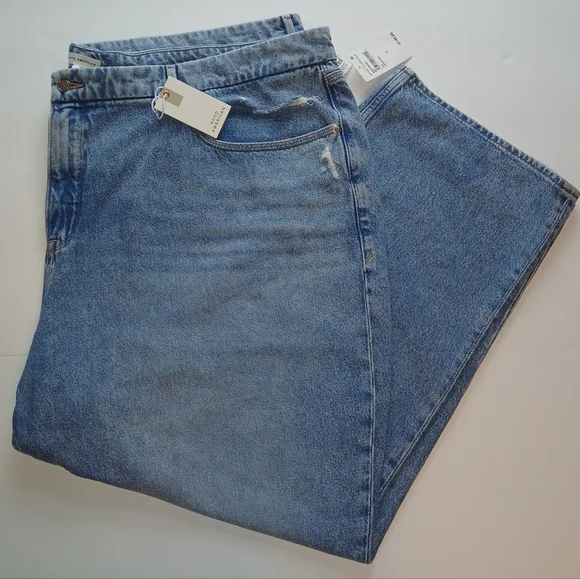 Good American Icon 90s Straight Leg Jeans 30" Inseam 26 Plus - Picture 5 of 11